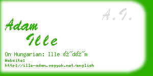 adam ille business card